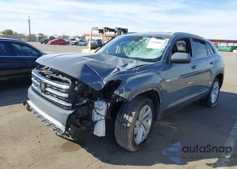 2021 Volkswagen Atlas Cross Sport 2.0T Se W/Technology from USA, damaged, VIN 1V2WC2CA1MC228495
